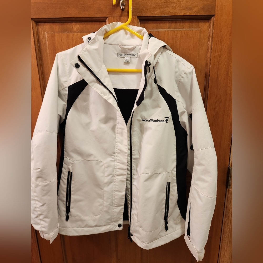 PORT AUTHORITY Fleece lined Ski Snowboard Shell/Jacket/Windbreaker Size M